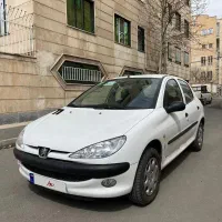 206 تیپ 2 مدل ۱۴۰۰ بیرنگ صفر