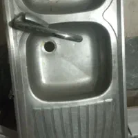 سینک ظرفشویی دولگنه در حد نو