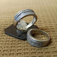 انواع نقره/انگشتر/حلقه ست