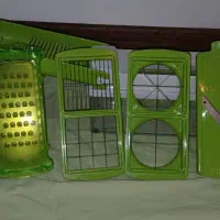 خردکن و رنده چندکاره سبز رنگ