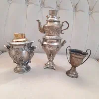 سماور دکوری فندک رومیزی عتیقه