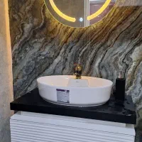 کنسول روشویی و آینه