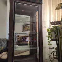 ویترین چوبی/میز ال سی دی