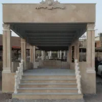 نماکار سنگ‌‌وکاشی نمای. سنگ آنتیک