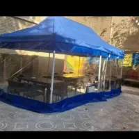 آلاچیق تاشو رنگ سبز تاشو برای بساطی سایبان چادر من