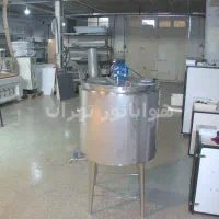 پروسس تانک استیل YU400 مخصوص صنایع لبنی و غذایی