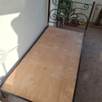 تخت یک نفره فلزی صنایع سنگین
