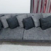 نیم ست درحد نو با میز جلو‌ مبلی