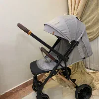 کالسکه چمدانی دسته دوطرفه آلمانی بسیار محکم و نو