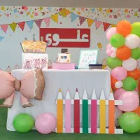 بادکنک رنگی رنگی