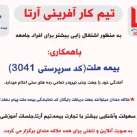 کسانی که به دنبال کار در منزل هستند....