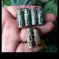مهره تبتی عقیق نگین