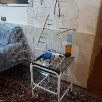 قفس بزرگ پرنده با پایه