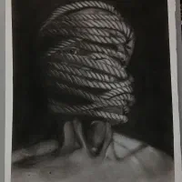 نقاشی سیاه قلم