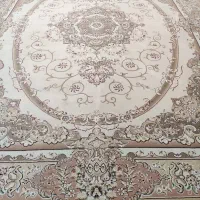 یک تخته فرش 12 متری 500شانه تراکم 1000 کرم برجسته