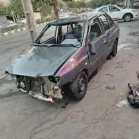 پراید 132 مدل 89 تصادفی