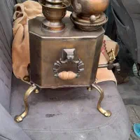 سماور زغالی قدیمی اصل روسی