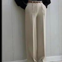 شلوار زنانه مشکی و رنگی جنس دابل