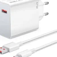 کلگی با کابل سرکارتنی اصلی ۳۳وات شیائومی اصل اصل|لوازم جانبی موبایل و تبلت|قم, نیروگاه|دیوار