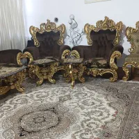 مبل سلطنتی ۹و۷نفره چنددست میزنهارخوری مناسب جهیزیه