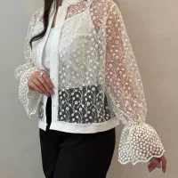 شومیز مجلسی زنانه شیشه ای