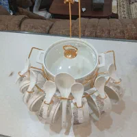 سوفله خوری وارمر و شمعدان سوپ خوری