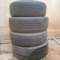 چهار حلقه لاستیک ماشین