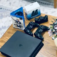 فروش PS4 اسلیم،500 گیگابایت،در حد نو