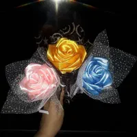 گل رز مصنوعی تک شاخه سلین