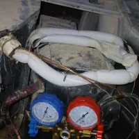 گازگیری ونشتیابی کولر پنجره ای