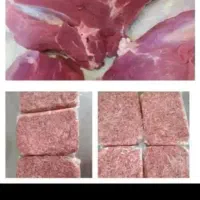 خمیر کوبیده گوشت قرمز و خمیر کوبیده گوشت مرغ