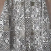 کت با پارچه سوزن‌دوزی زنانه