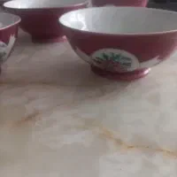 ۶عدد کاسه قدیمی ژاپنی