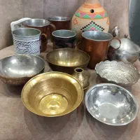 مجمع مسی وبرنجی لوازم قدیمی