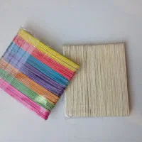 چوب بستنی ساده و رنگی لوازم قنادی