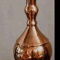 گلدان +۴عدد گل مسی