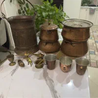 مجسمه و ظروف برنجی