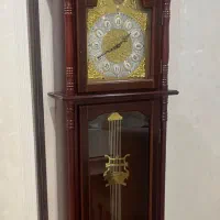 ساعت ایستاده تمام چوب
