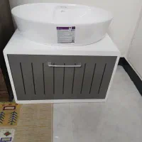 روشویی کابین دار پی وی سی ،