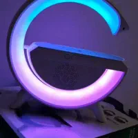 اسپیکر شارژر وایرلس RGB مدل BT2301 طرح G جی