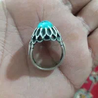 انگشتر نقره باتسبیح شاه مقصود