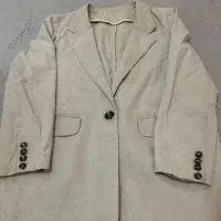 کت لینن سایز ۳۸ و۴۰