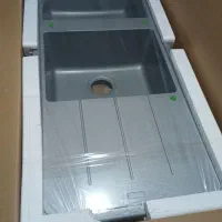 سینک گرانیتی طوسی توکار ۵۰ در ۱۱۵