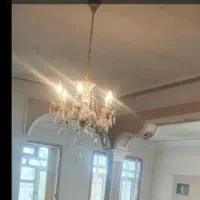 لوستر کریستال شش شعله..لوستر چهار شعله سقفی