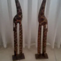 زرافه چوبی
