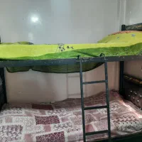 تخت دوطبقه فلزی مشگی