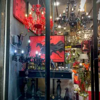 لوستر باکارات جدید شیک کنار سالنی