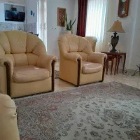 مبل چرم کار ترک 8 نفره.