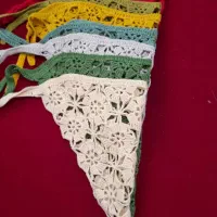 مینی اسکارف های بافتنی