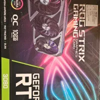 ۴ عدد کارت گرافیک 3080 برندهای asus و evga